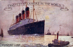 Ocean Liner Postcards