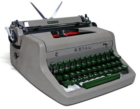 Royal Quiet DeLuxe 1953